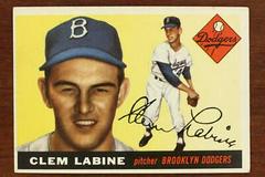 Clem Labine #180 Baseball Cards 1955 Topps Prices