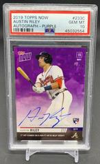 Austin Riley [Autograph Purple] #268C Baseball Cards 2019 Topps Now Prices