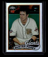Buster Posey Baseball Cards 2014 Topps Chrome 1989 Prices