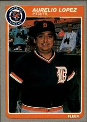 Aurelio Lopez Baseball Cards 1985 Fleer Prices