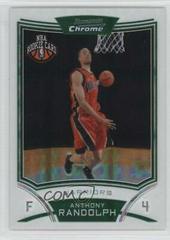 Anthony Randolph [Xfractor] #123 Basketball Cards 2008 Bowman Chrome Prices