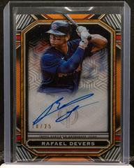 Rafael Devers [Orange] #IPA-RD Baseball Cards 2023 Topps Tribute Iconic Perspectives Autographs Prices