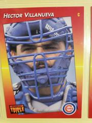 Hector Villanueva #28 Baseball Cards 1992 Panini Donruss Triple Play Prices
