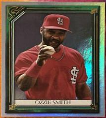 Ozzie Smith [Rainbow Foil] #105 Baseball Cards 2021 Topps Gallery Prices