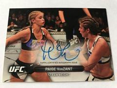 Paige VanZant #HA-PVZ Ufc Cards 2016 Topps UFC High Impact Autographs Prices