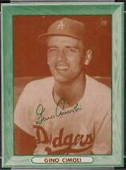 Gino Cimoli Baseball Cards 1958 Bell Brand Dodgers Prices