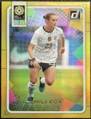 Emily Fox [Gold] #226 Soccer Cards 2023 Donruss FIFA Women's World Cup Prices