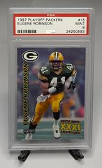 Eugene Robinson #15 Football Cards 1997 Playoff Packers Prices