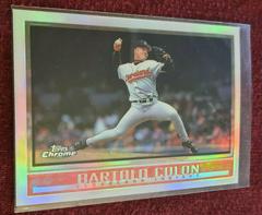 Bartolo Colon [Refractor] #360 Baseball Cards 1998 Topps Chrome Prices