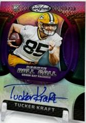 Tucker Kraft [Purple] #RRCS-11 Football Cards 2023 Panini Certified Rookie Roll Call Signatures Prices
