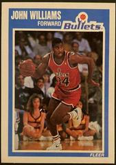 John Williams Basketball Cards 1989 Fleer Prices