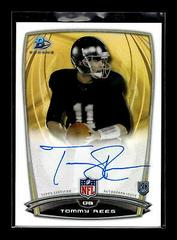 Tommy Rees #87 Football Cards 2014 Bowman Chrome Rookie Autograph Prices