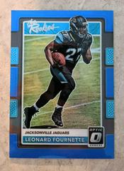 Leonard Fournette [Blue] #2 Football Cards 2017 Panini Donruss Optic the Rookies Prices