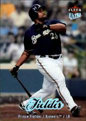Prince Fielder #100 Baseball Cards 2007 Ultra Prices