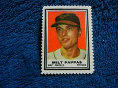 Milt Pappas Baseball Cards 1962 Topps Stamps Prices