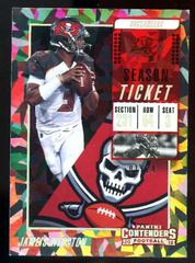 Jameis Winston [Cracked Ice Ticket] #7 Football Cards 2018 Panini Contenders Prices