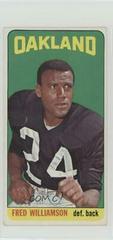 Fred Williamson Football Cards 1965 Topps Prices