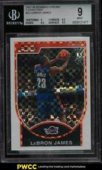 LeBron James [Xfractor] #23 Basketball Cards 2007 Bowman Chrome Prices