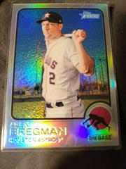 Alex Bregman [Chrome Refractor] Baseball Cards 2022 Topps Heritage Prices