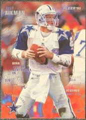 Troy Aikman Football Cards 1995 Fleer Prices