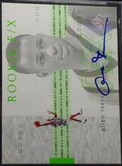 Allen Iverson [2001 SP Rookie FX Autograph] Basketball Cards 2013 SP Authentic Prices