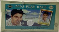 Hobby Box Baseball Cards 2003 Upper Deck Play Ball Prices