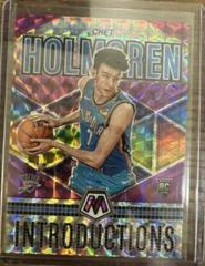 Chet Holmgren [Purple] #12 Basketball Cards 2022 Panini Mosaic Introductions Prices