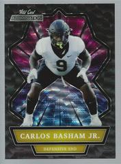 Carlos Basham Jr. [Black] #ABC-44 Football Cards 2021 Wild Card Alumination Prices