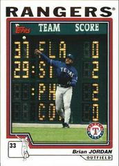 Brian Jordan #T13 Baseball Cards 2004 Topps Traded Prices