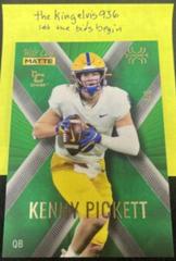 Kenny Pickett [Purple Green] Football Cards 2022 Wild Card Matte X Plode Prices
