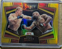 Sergei Pavlovich [Gold] #25 Ufc Cards 2023 Panini Select UFC Snapshots Prices