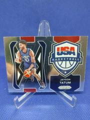 Jayson Tatum Basketball Cards 2021 Panini Prizm USA Prices