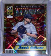 2019 PANINI DONRUSS #123 JACOB DeGROM GRAY JERSEY POP 2 PSA 10