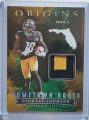 Diontae Johnson [Green] Football Cards 2022 Panini Origins Hometown Roots Prices