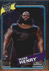Mark Henry Wrestling Cards 2008 Topps Heritage III Chrome WWE Prices