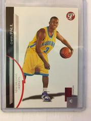 Chris Paul #104 Basketball Cards 2005 Topps Pristine Prices