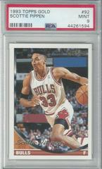 Scottie Pippen Basketball Cards 1993 Topps Gold Prices