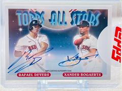 Xander Bogaerts, Rafael Devers Baseball Cards 2022 Topps Archives 1993 All Stars Dual Autographs Prices