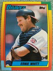 Ernie Whitt #128T Baseball Cards 1990 Topps Traded Prices