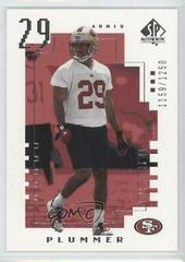 Ahmed Plummer #107 Football Cards 2000 SP Authentic Prices