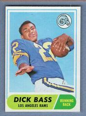 Dick Bass #2 Football Cards 1968 Topps Prices
