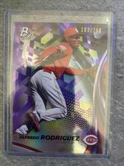Alfredo Rodriguez [Purple] #TP-ARO Baseball Cards 2017 Bowman Platinum Top Prospects Prices