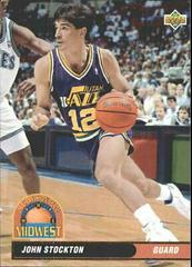John Stockton #48 Basketball Cards 1992 Upper Deck International Prices