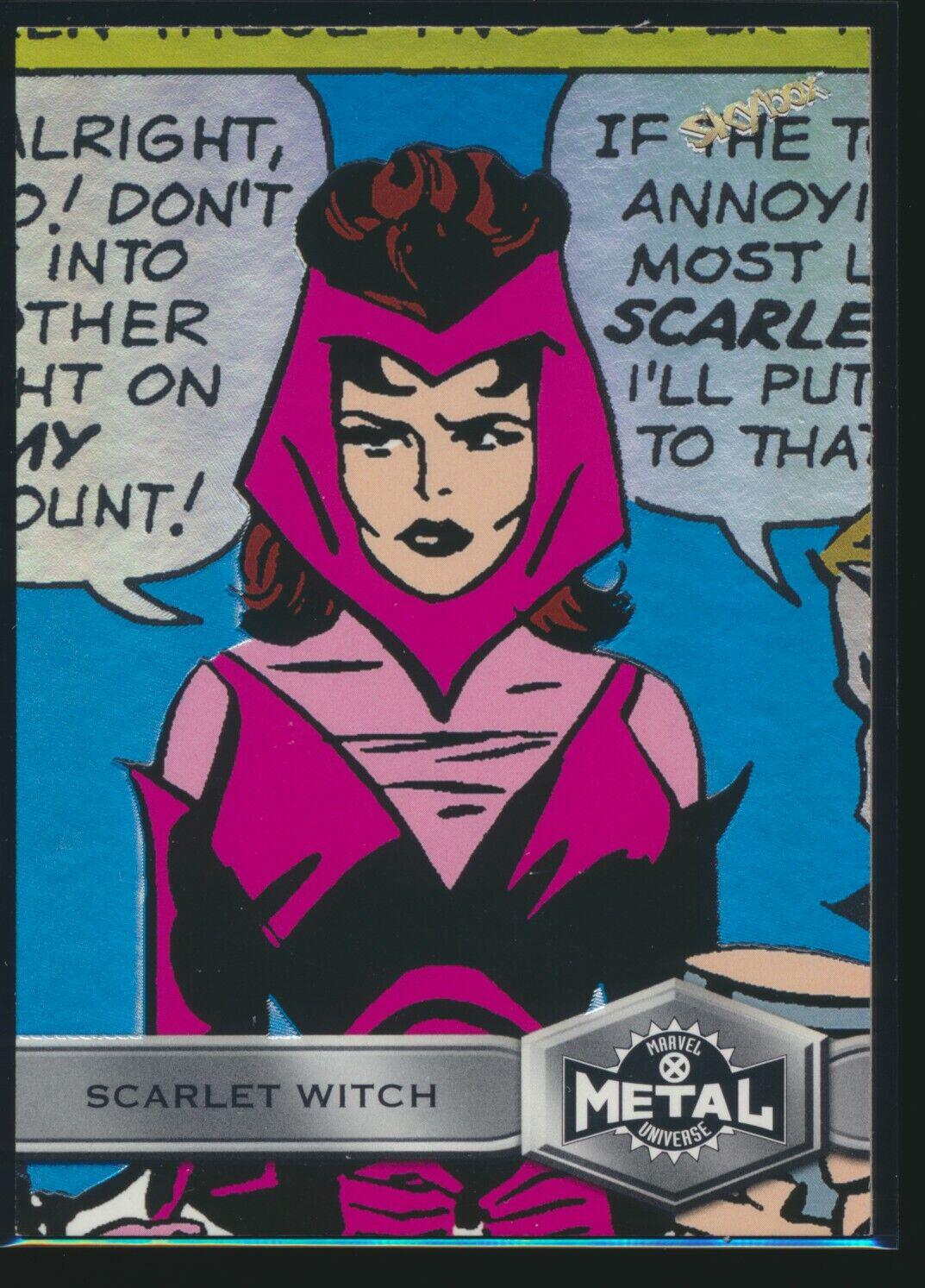 Scarlet Witch #177 Marvel 2021 X-Men Metal Universe