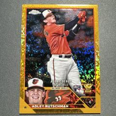 Adley Rutschman [Gold Mini-Diamond] #USC1 Baseball Cards 2023 Topps Chrome Update Prices