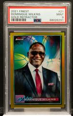 Dominique Wilkins [Gold Refractor] #21 Basketball Cards 2021 Topps Finest Prices