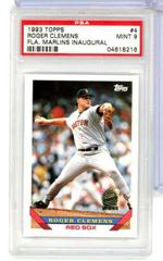 Roger Clemens [Fla. Marlins Inaugural] Baseball Cards 1993 Topps Prices