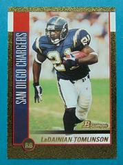 LaDainian Tomlinson [Gold] Football Cards 2002 Bowman Prices