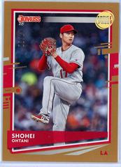Shohei Ohtani [Artist Proof] Baseball Cards 2020 Panini Donruss Prices