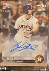 Kyle Tucker [Autograph] Baseball Cards 2022 Topps Now World Series Champions Prices